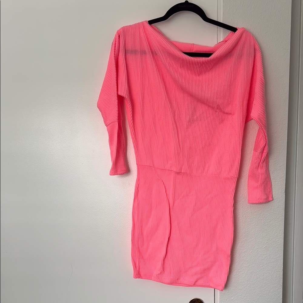 Elegant Pink Women's Dress